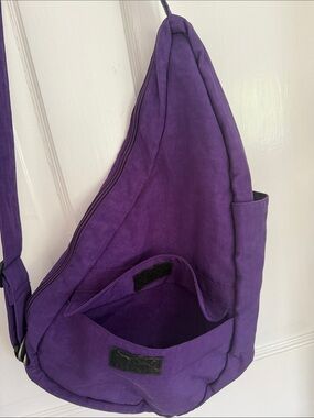 Healthy Back Bag Purple Sling Crossbody Bag - Casual Everyday Style